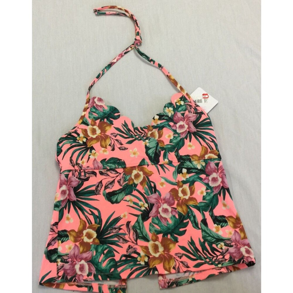 NWT VANILLA BEACH GIRLS SWIM TANKINI SIZE XL